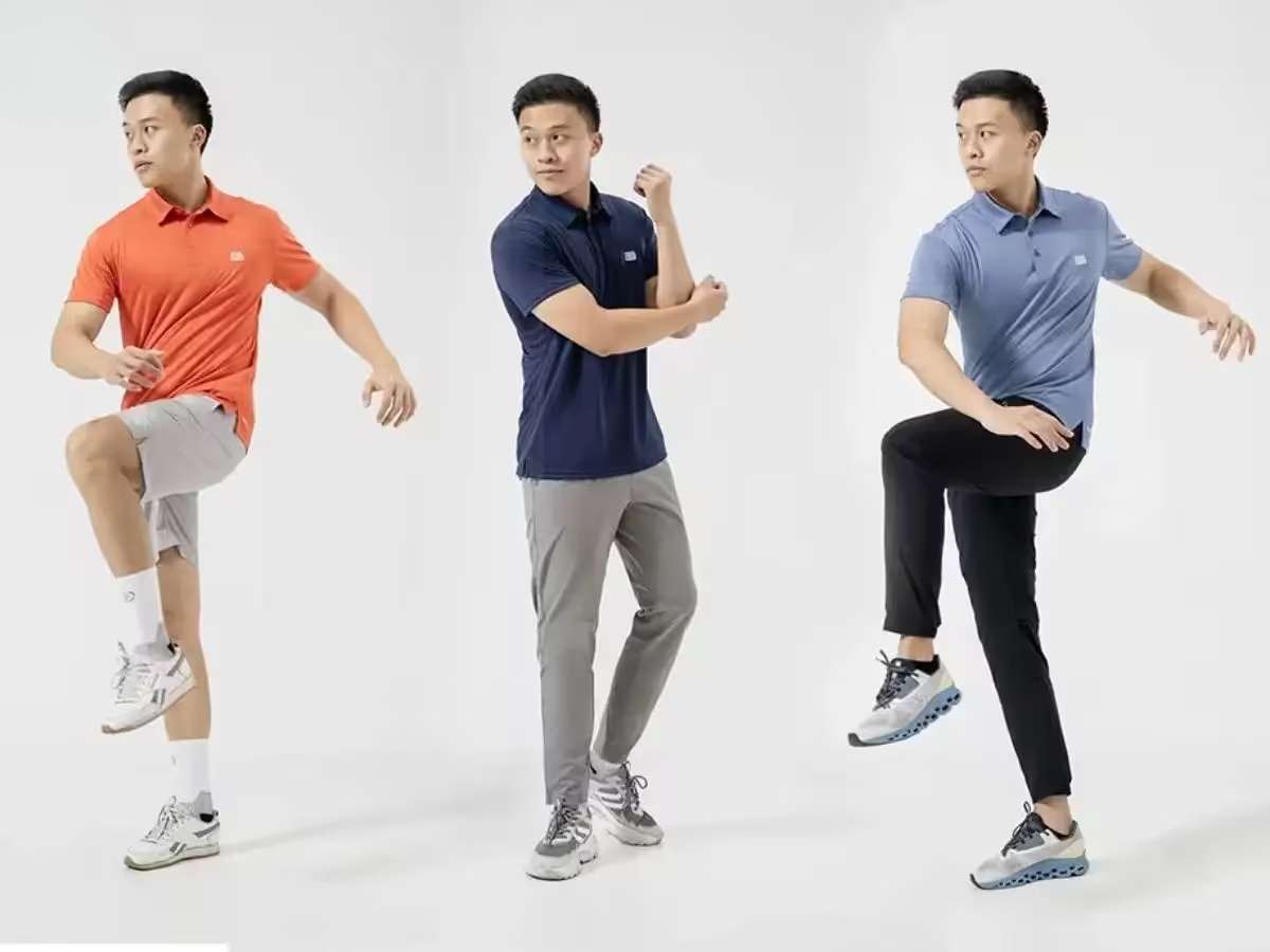 Áo polo nam Cotton cao cấp mang lại sự mềm mại, thấm hút tốt