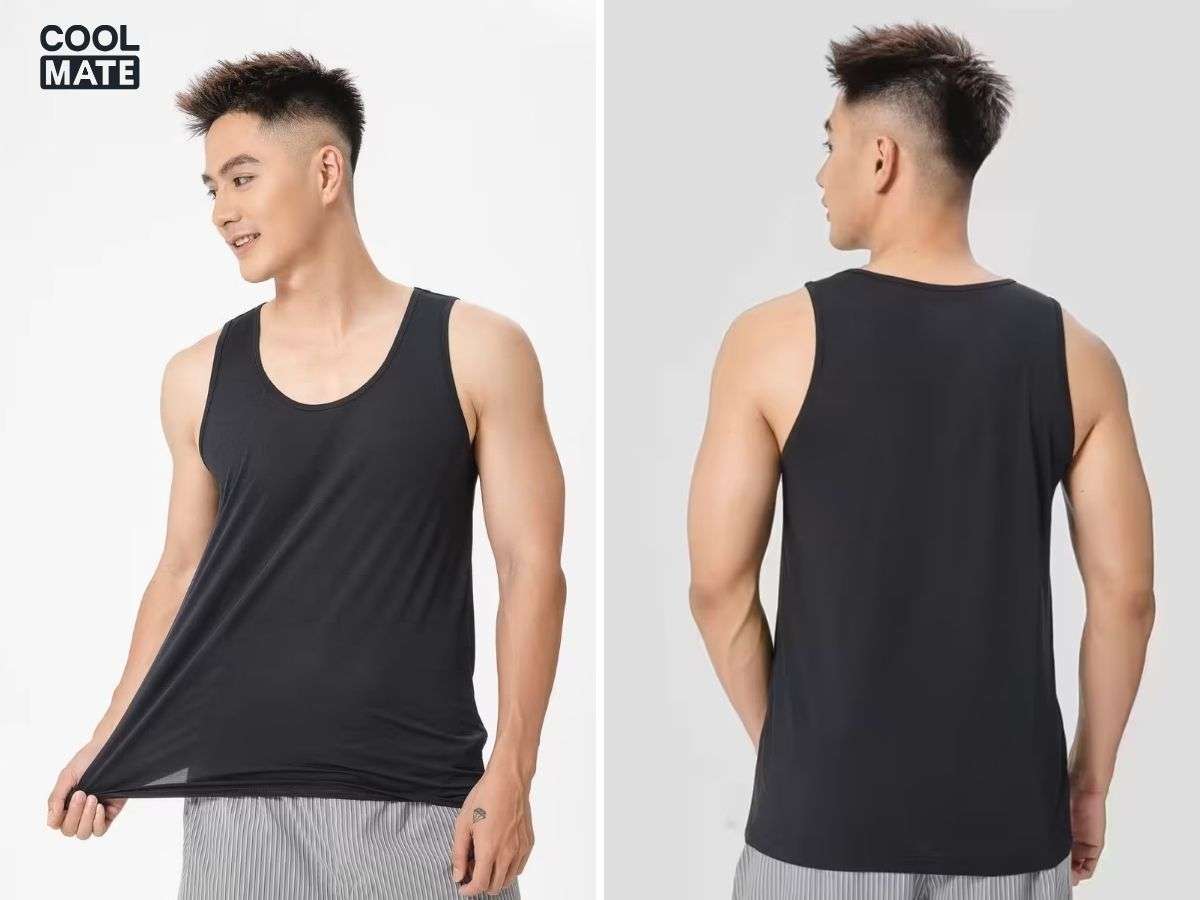  Áo Tanktop nam mặc trong Antismell