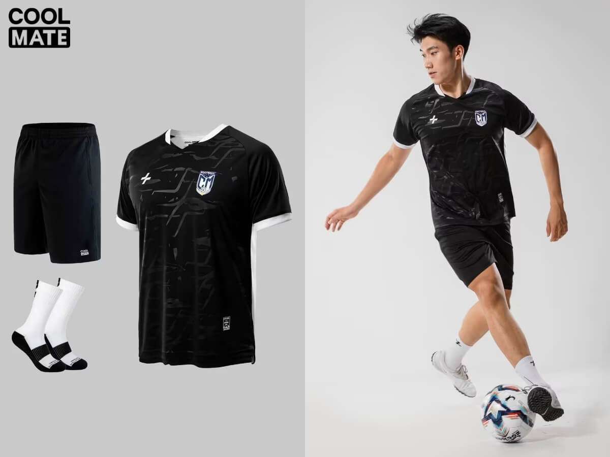 Set Đồ Bóng Đá Cổ V CFA24