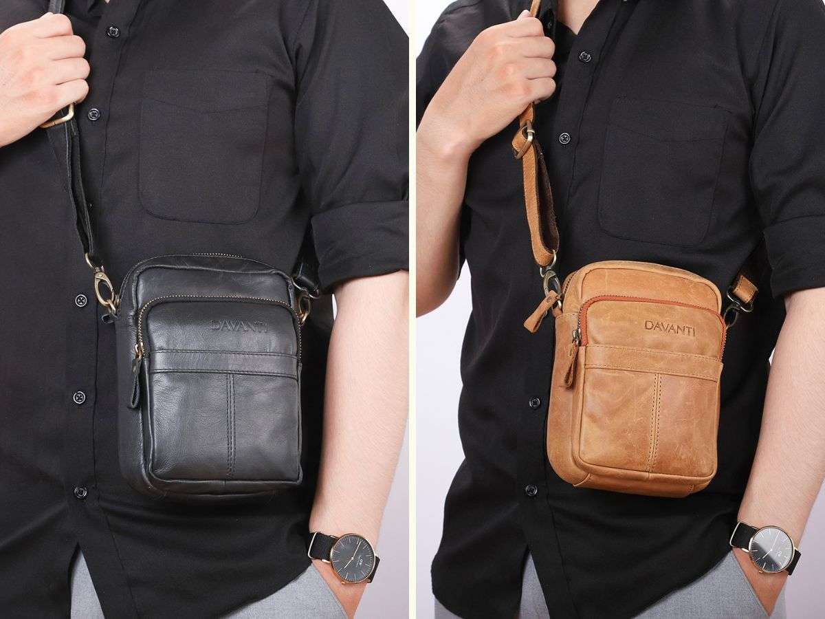 Túi da nam công sở của 4U