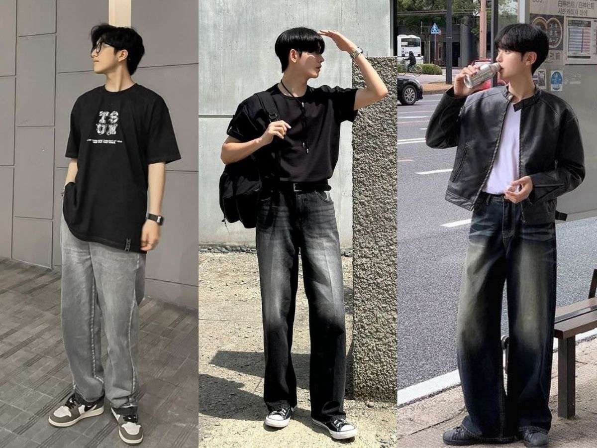 Áo tone đen chưa bao giờ lỗi thời cho phong cách của phái mạnh