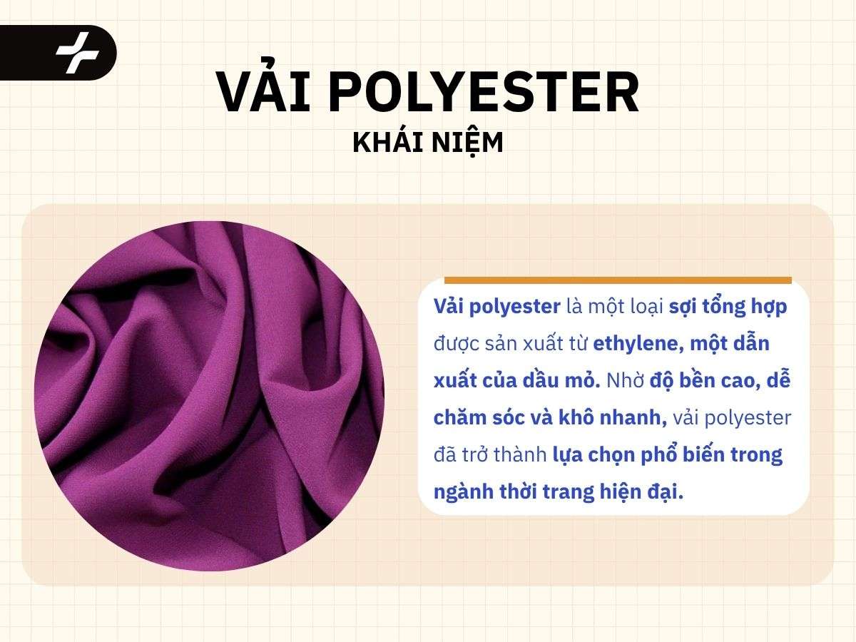 định nghĩa vải polyester là gì