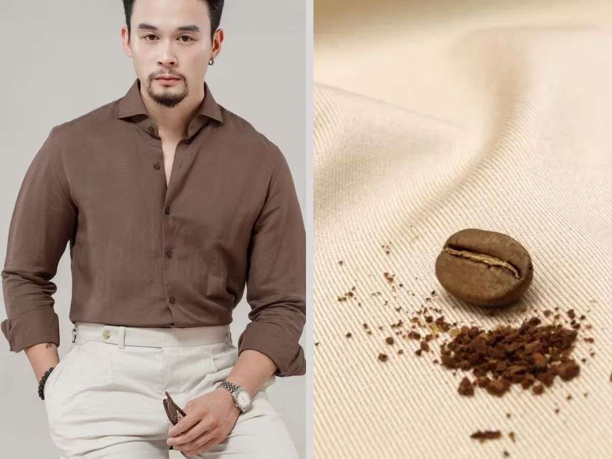 Vải sợi cà phê không chỉ thân thiện với môi trường mà còn có khả năng khử mùi