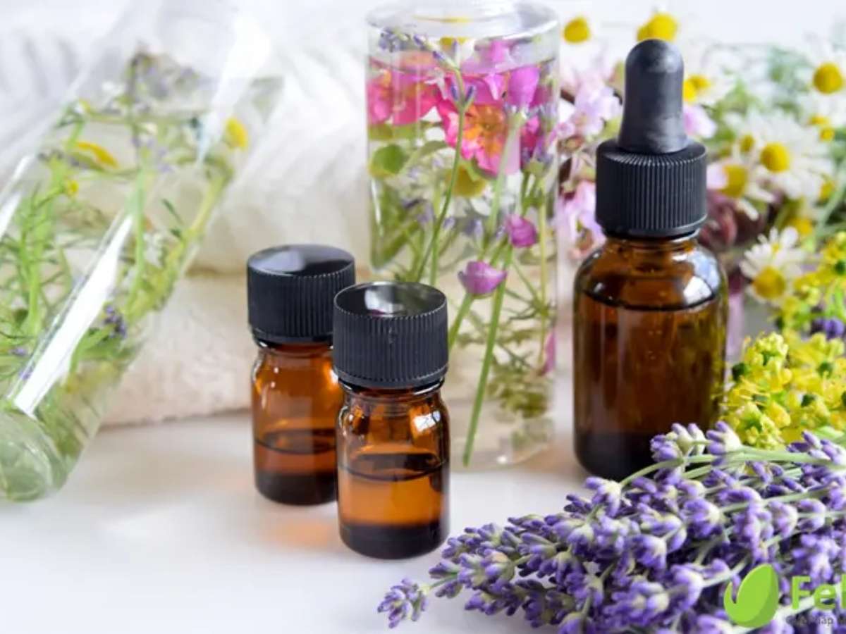 Tinh dầu không chỉ át đi mùi hôi mà còn mang lại hương thơm dễ chịu