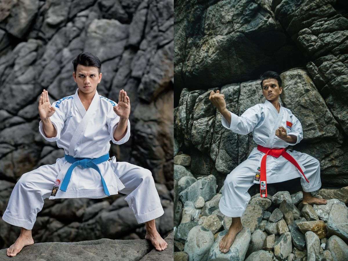 Võ phục kata biểu diễn quyền