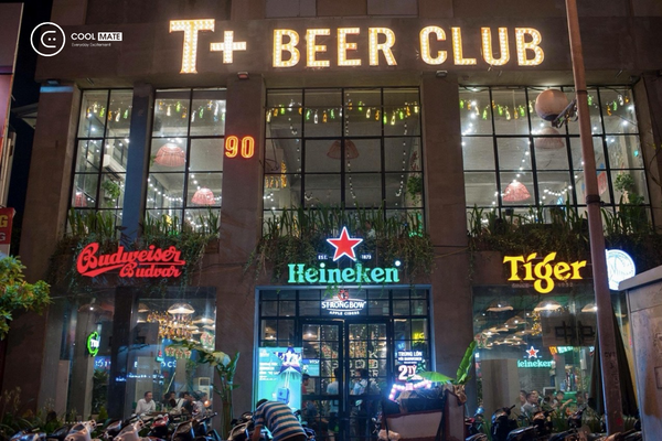 T+ Beer Club là địa chỉ quen thuộc tại đường Nguyễn Văn Huyên