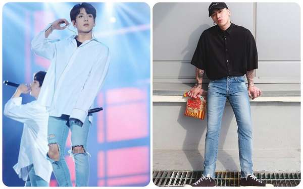 style-quần-jean-áo-sơ-mi-nam