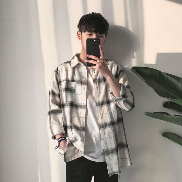 style-quần-jean-áo-sơ-mi-nam