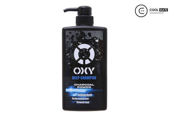 Dầu gội đánh bật gàu và nhờn hương nước hoa cho nam Oxy Deep Shampoo