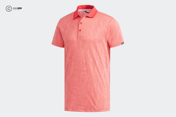 Áo polo nam màu hồng Adidas