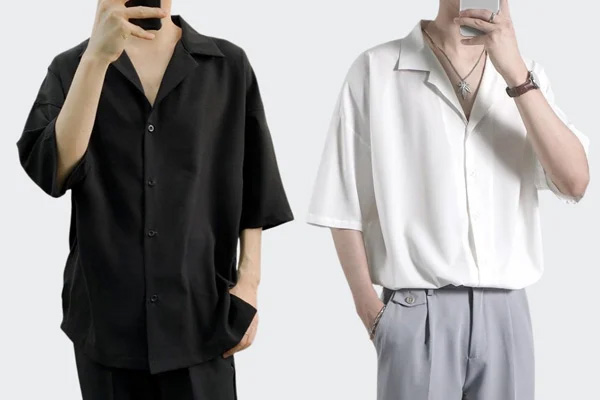 Top 09 mẫu áo sơ mi nam cổ vest đẹp bán chạy nhất trên Shopee