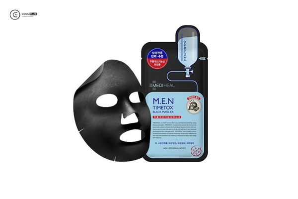 Mỹ phẩm dành cho nam Hàn Quốc: mặt nạ M.E.N Timetox Black Mask E