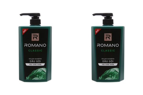 Dầu gội nam cho tóc dầu Romano Classic Deluxe Shampoo 