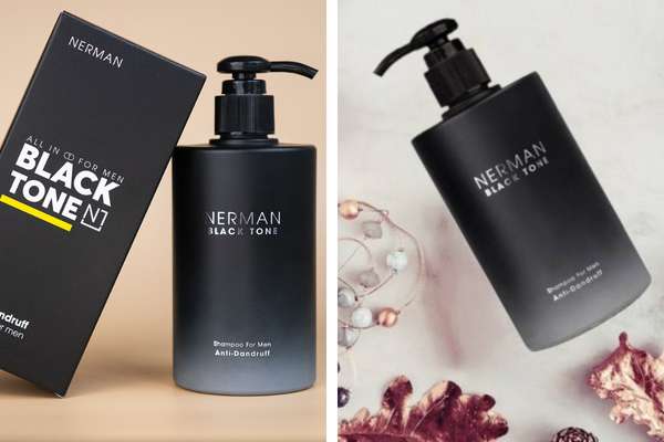 Dầu gội nam cho tóc dầu Nerman Gentleman 3in1 Body, Face and Hair Wash 