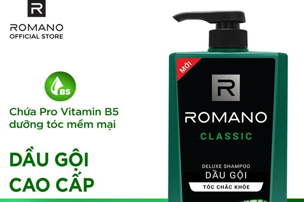 Dầu gội Romano Classic Deluxe Shampoo