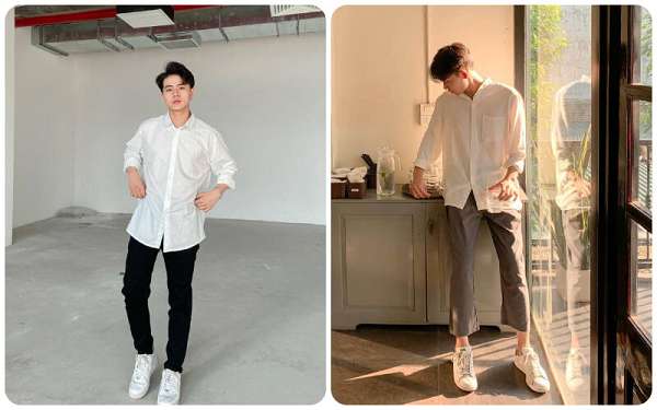 style-quần-jean-áo-sơ-mi-nam