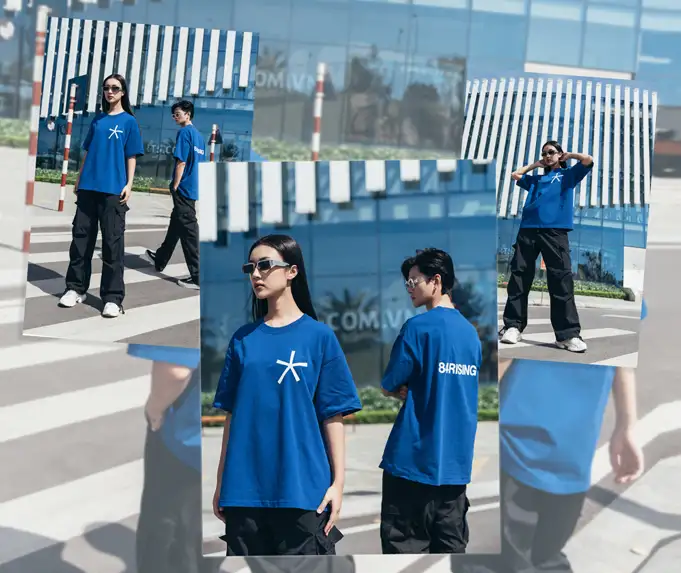 Thiết kế Áo Thun Oversize 84RISING LOGO ICON