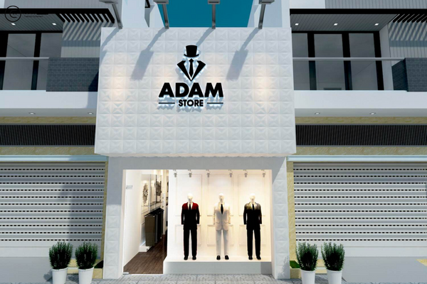 Shop áo sơ mi cổ trụ nam đẹp tại Adam Store