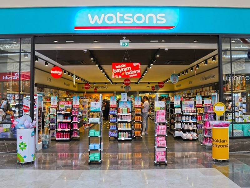 Chuỗi cửa hàng bán lẻ mỹ phẩm Watsons