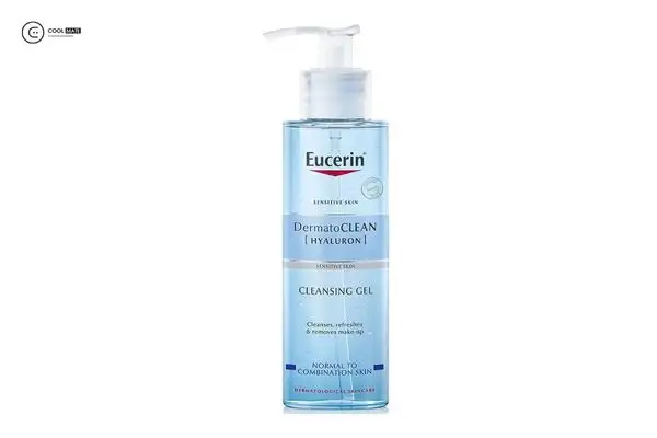 Sữa rửa mặt cho nam da nhạy cảm Eucerin Dermatoclean Refreshing