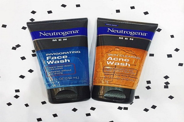 Neutrogena men’s skin clearing acne wash - Se khít lỗ chân lông hiệu quả  (Ảnh: sưu tầm)