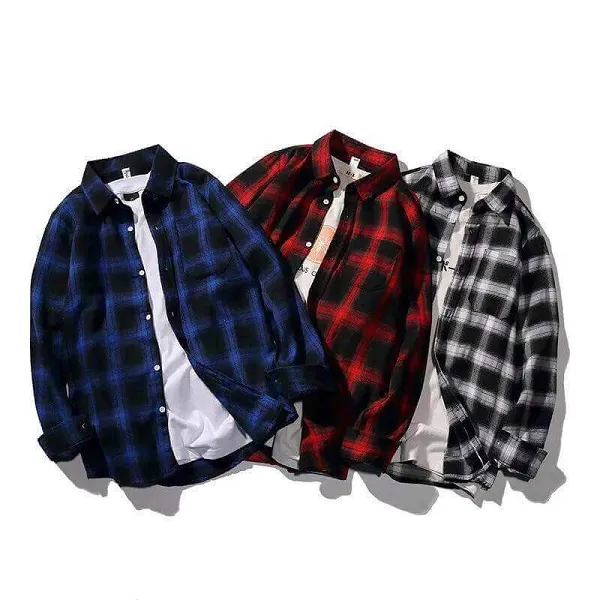 áo-sơ-mi-flannel-nam-dưới-300k