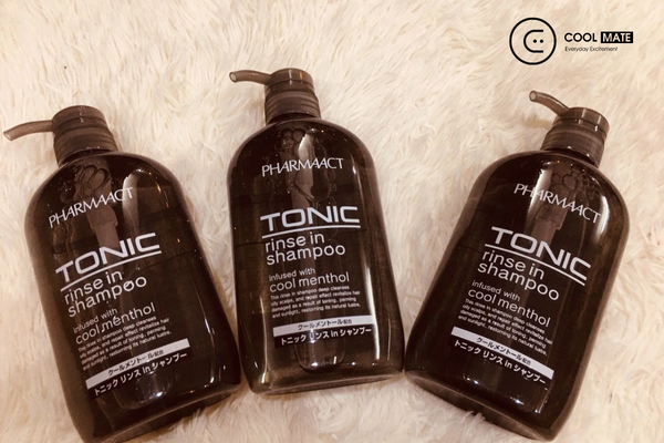 Dầu gội nước hoa nam Pharmaact Tonic Rinse In Shampoo 600ml