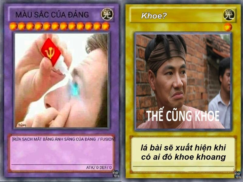 Bài yugioh chế meme