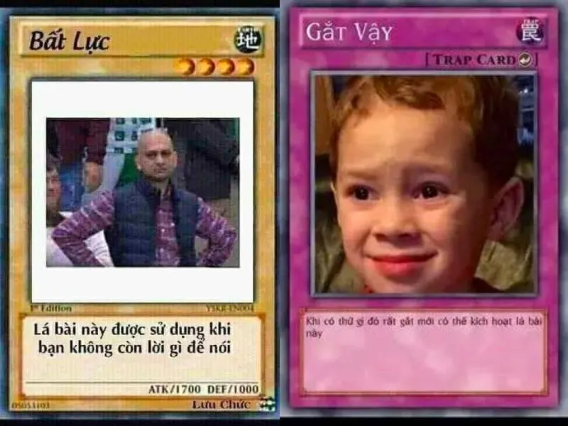 Meme bài Yugioh