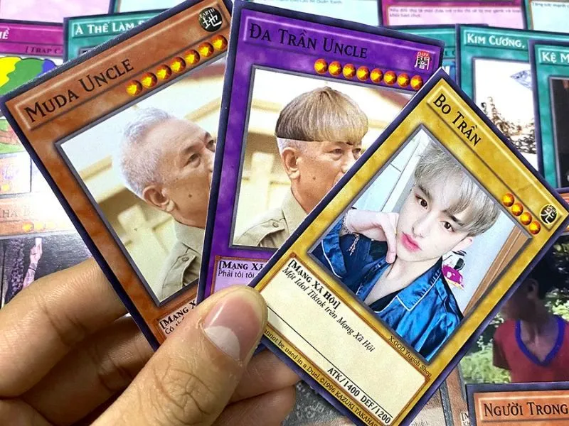 Bài Yugioh meme có luật chơi y hệt như bài Yugioh thường