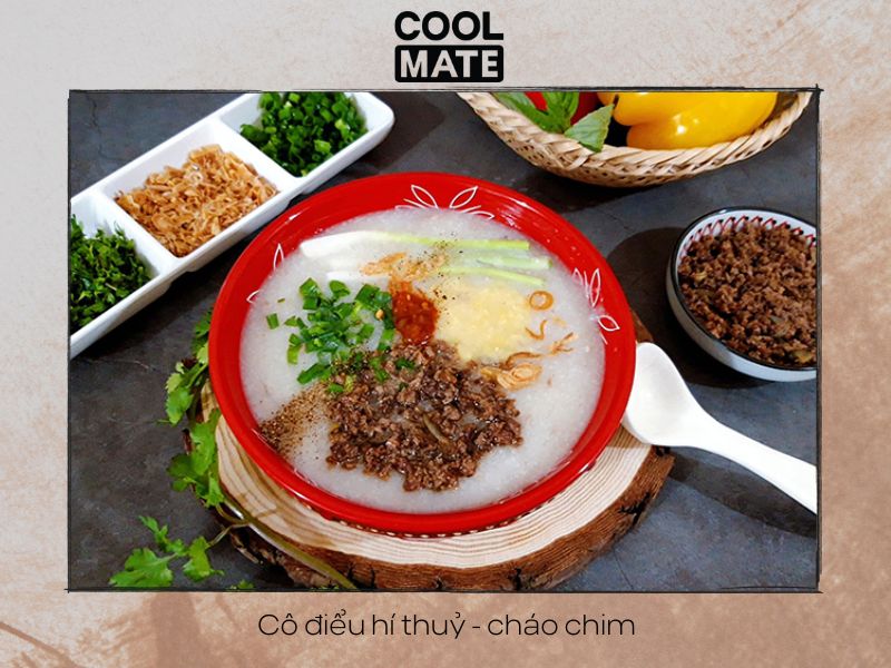 Cô điểu hí thuỷ - cháo chim 