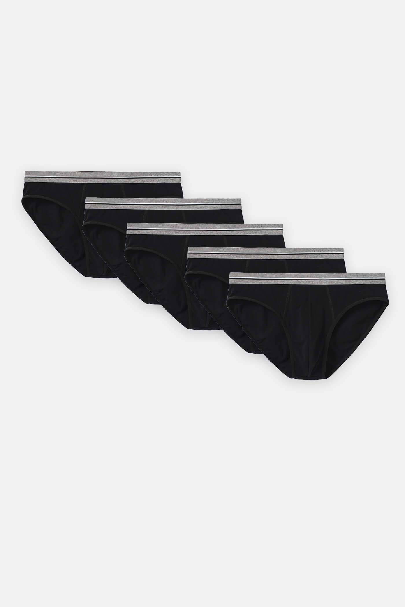 Pack 5 Quần Lót Nam Brief Cotton Basics