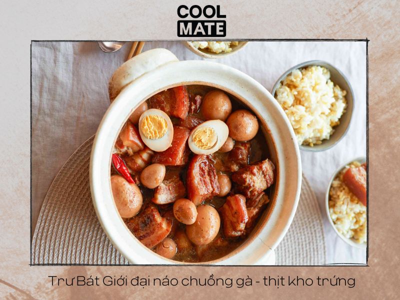  Trư Bát Giới đại náo chuồng gà - thịt kho tàu, thịt kho trứng