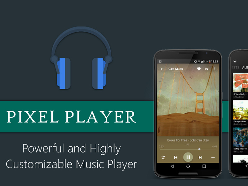 Ứng dụng Pixel - Music Player