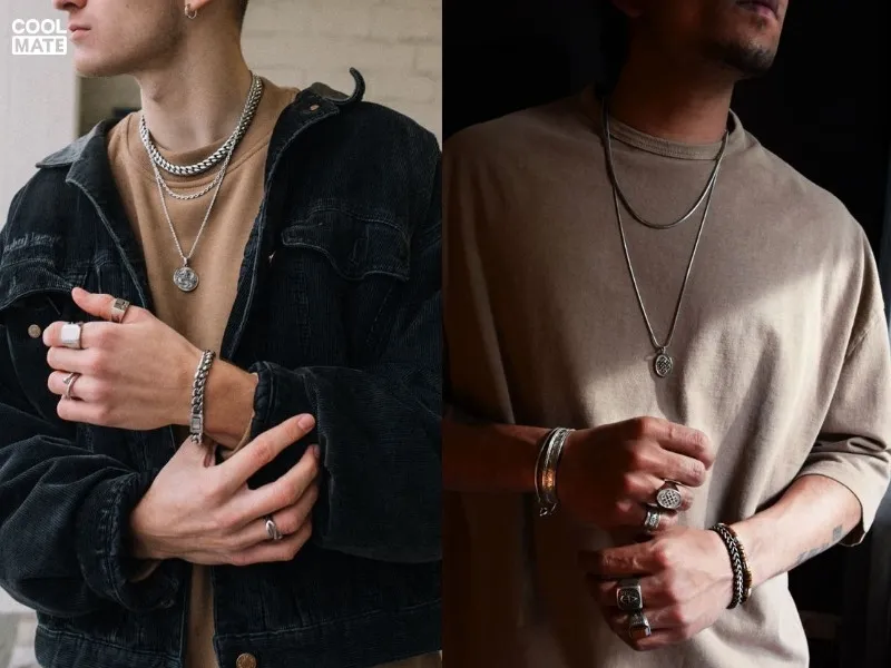 Một cặp trời sinh khi choker phối cùng áo thun