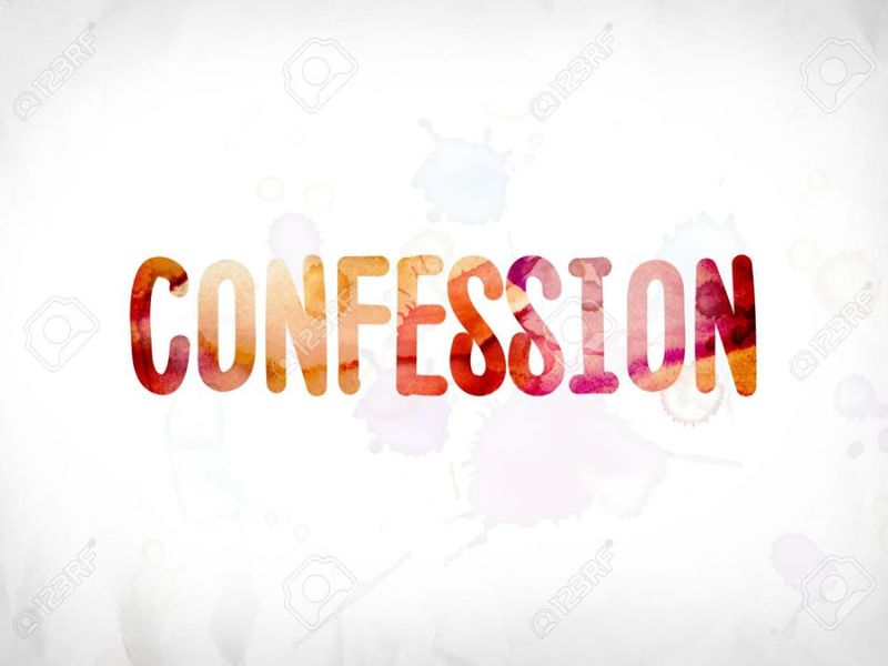 confession là gì 