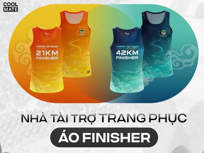 Coolmate dành tặng 2 mẫu áo Finisher cho vận động viên cực ly 21km và 42km