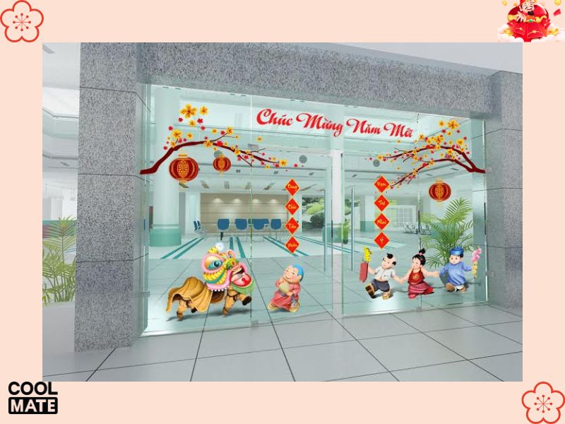 Đề can trang trí cửa sổ năm mới kiểu Trung Quốc để lựa chọn