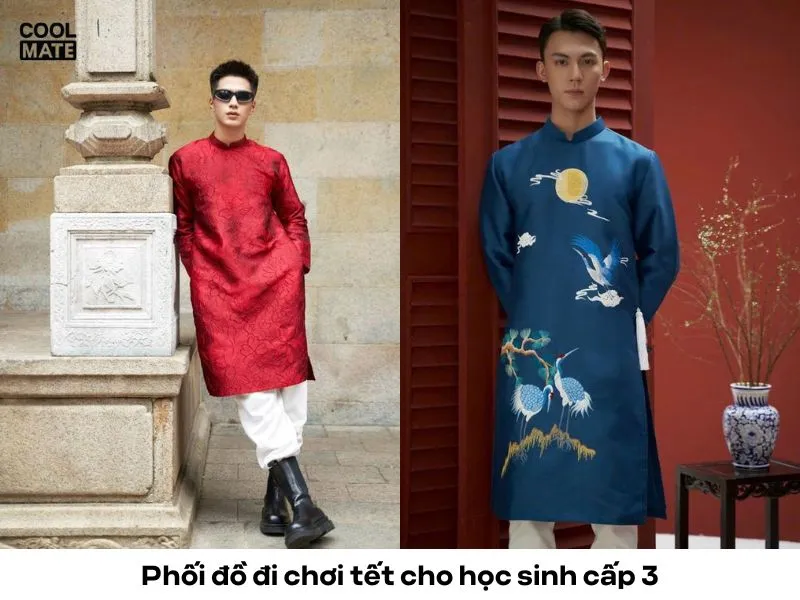 cách phối đồ đi chơi Tết cho học sinh cấp 3