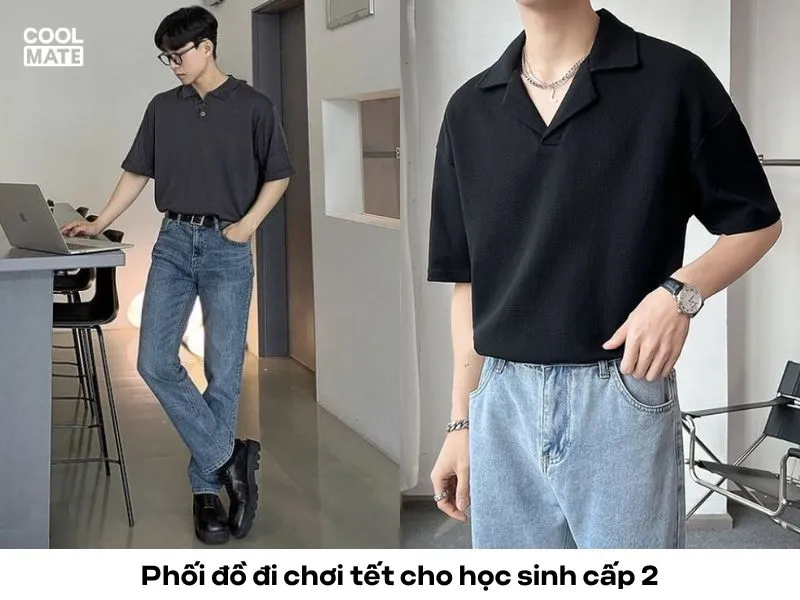 cách phối đồ đi chơi Tết cho học sinh cấp 2