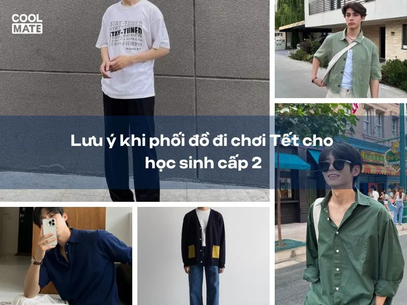 cách phối đồ đi chơi Tết cho học sinh cấp 2