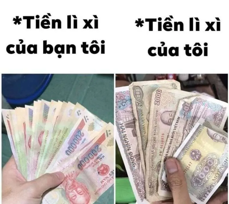 Cũng là lì xì mà nó lạ lắm