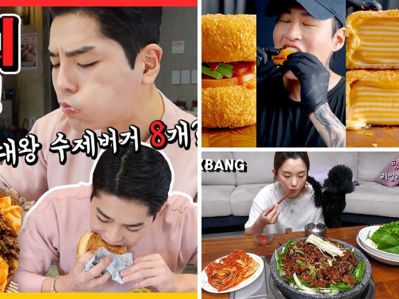 Nhiều người nổi danh nhờ mukbang