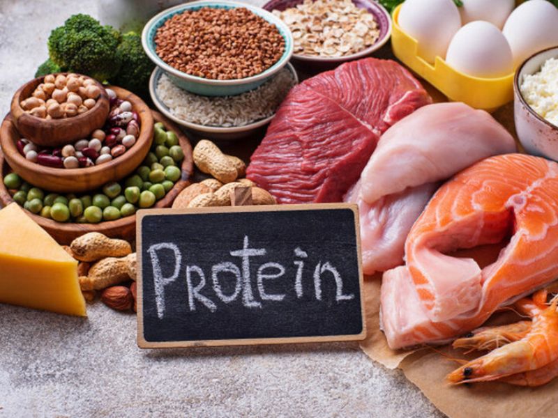 Dùng thực phẩm giàu protein
