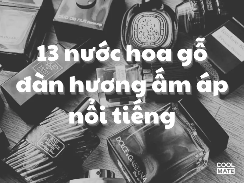 13 nước hoa gỗ đàn hương 