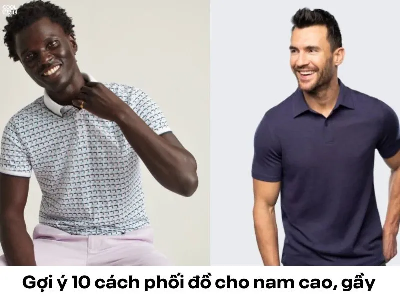 Áo polo và quần jeans