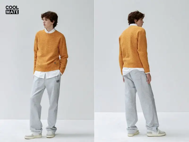 Gợi ý 10 cách phối sweater với sơ mi thời trang phong cách cho chàng ...