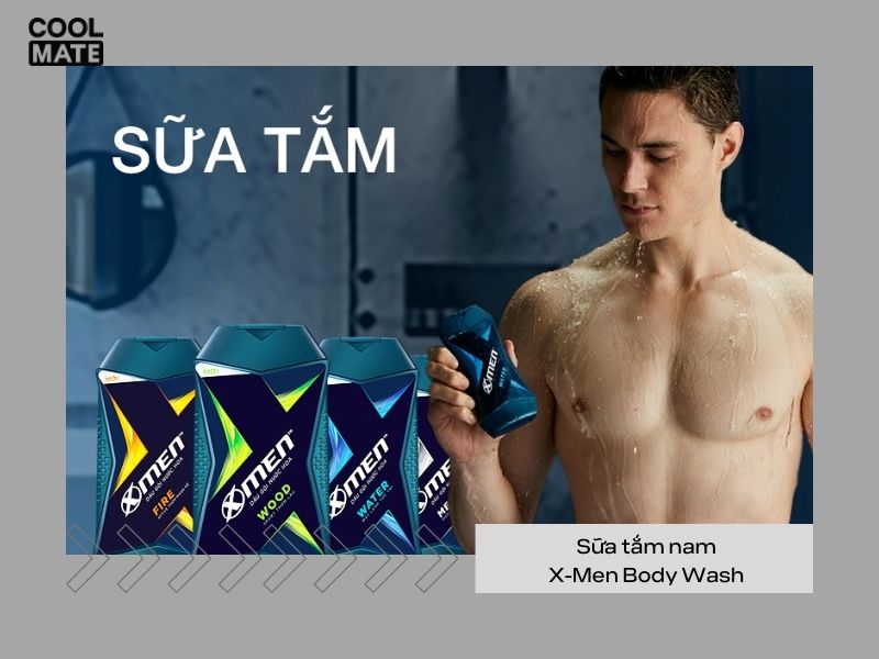 Sữa tắm dành cho nam X-Men Body Wash 