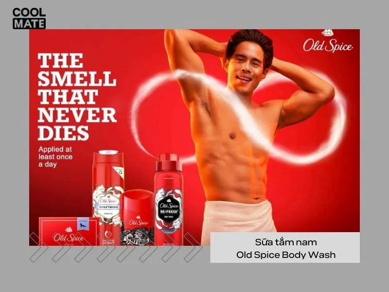 Sữa tắm dành cho nam Old Spice Body Wash