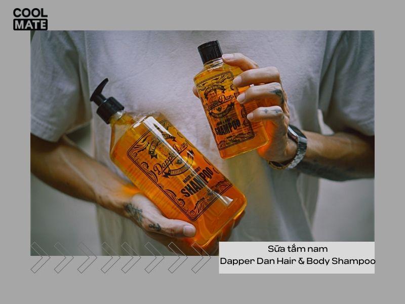 Sữa tắm dành cho nam Dapper Dan Hair & Body Shampoo